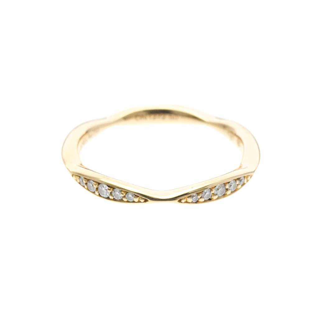 CHANEL 18k Gold Diamond Ring